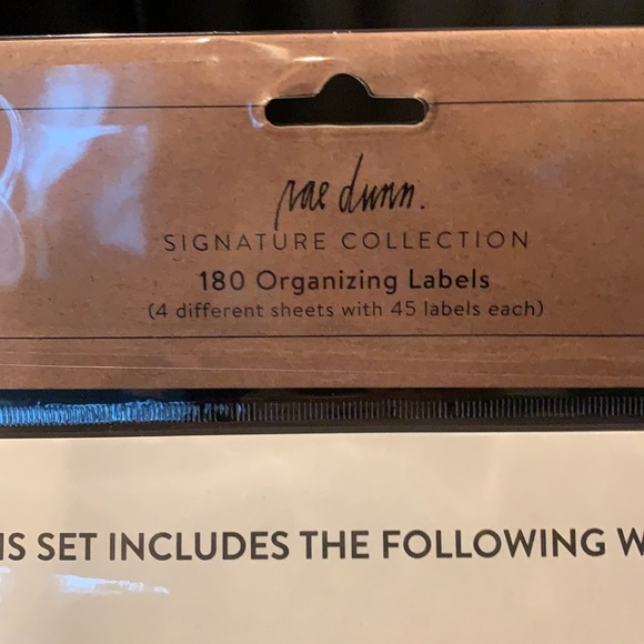 Rae Dunn organizing labels - Picture 2 of 2